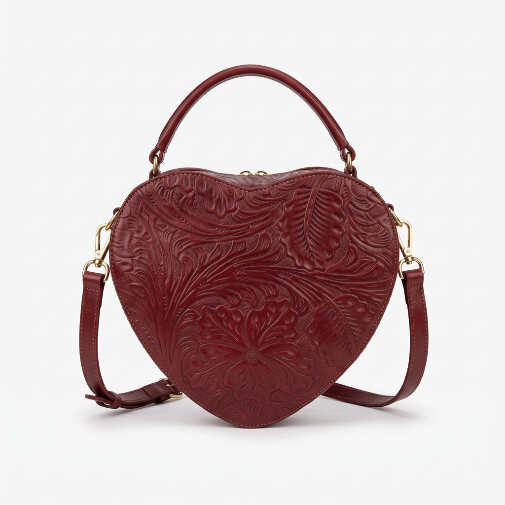 Bolso Bandolera Crossbody "Corazón Artesanal"
