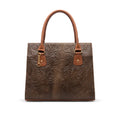 Bolso Tote "Luna" en Piel Cincelada / Grabada